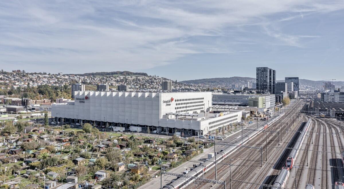 Website Swiss Life Arena DR Dürr 1