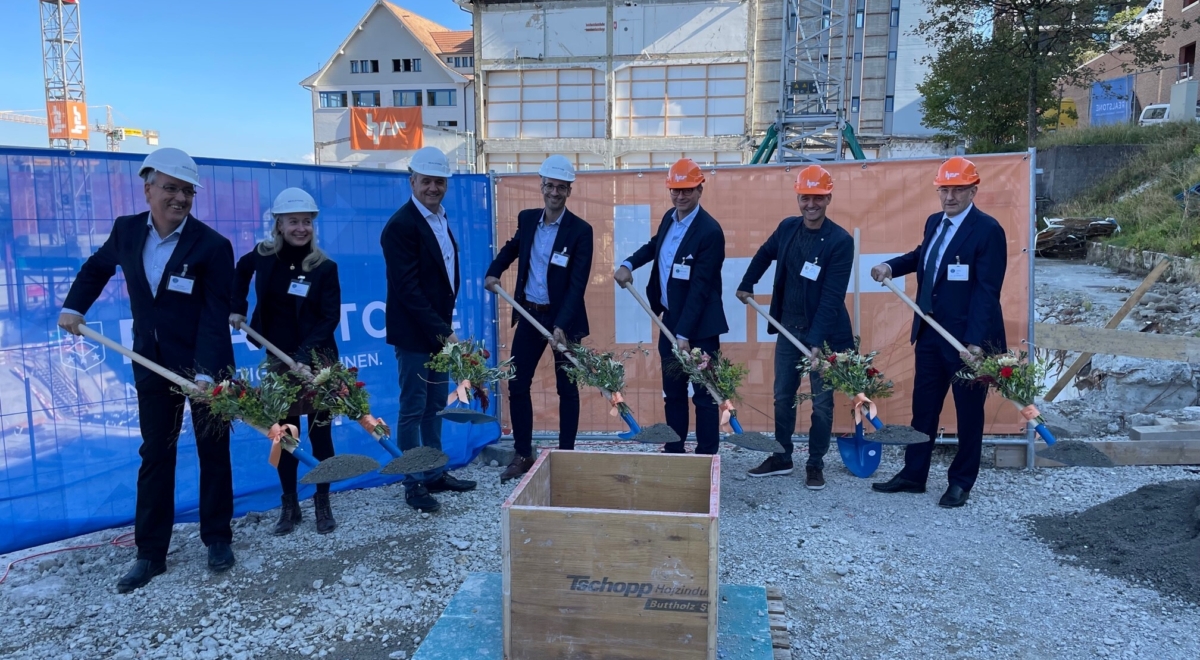 Grundsteinlegung Horgen 20220922